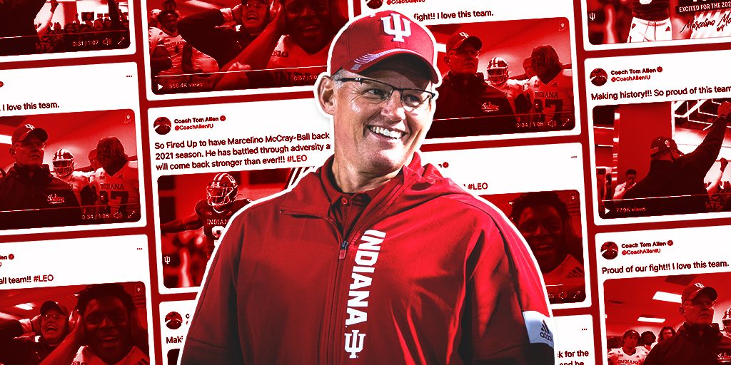 How Coach Tom Allen Uses Social Media to Drive Program Success