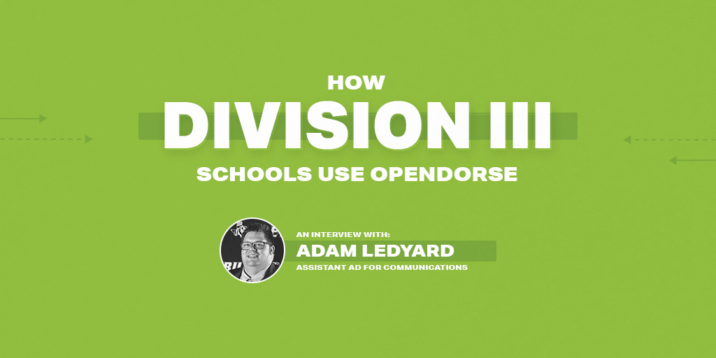 How Divison III Programs Use Opendorse