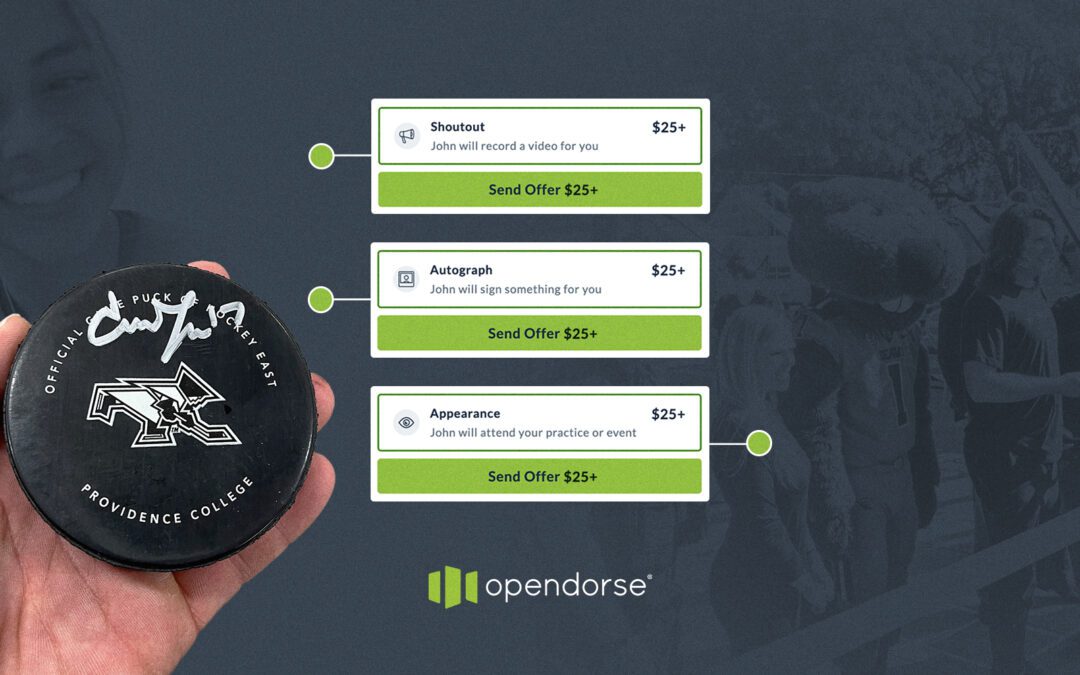 For the sports fan in your life, the perfect gift is on Opendorse 