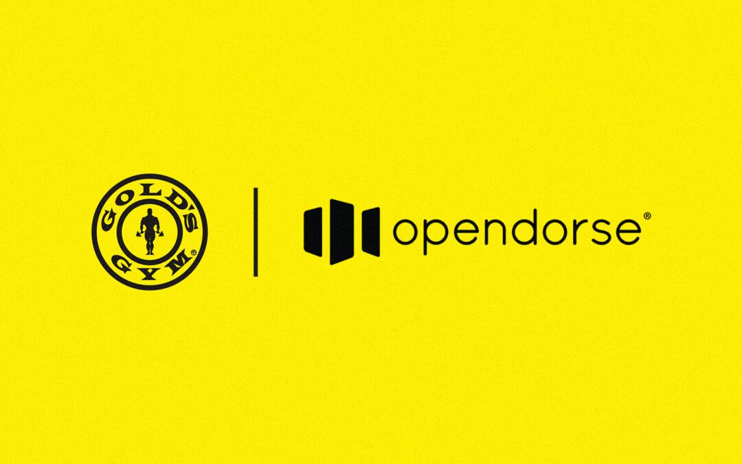Iconic Fitness Brand Gold’s Gym Partners With Industry Leading Opendorse to Launch NIL College Athlete Ambassador Program