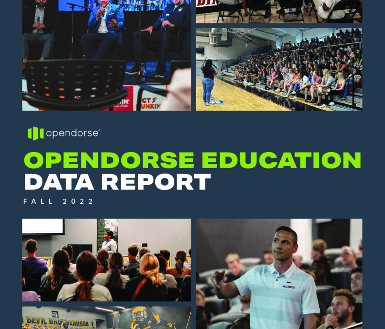 Opendorse Education Data Report: Fall 2022