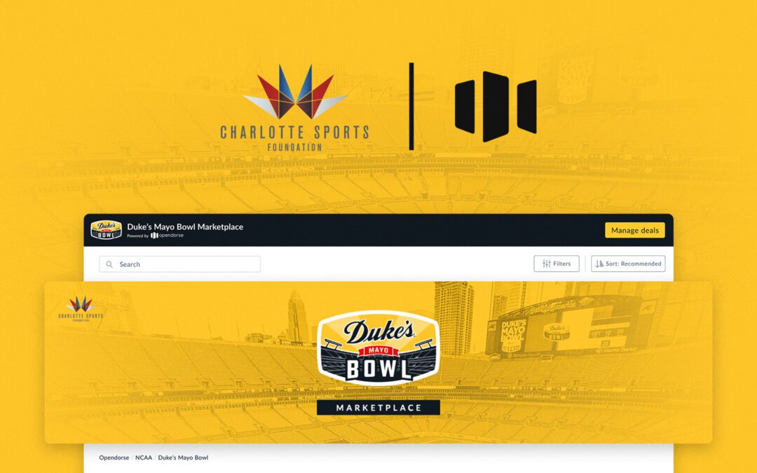 Charlotte Sport’s Foundation, Opendorse announce first-ever bowl game NIL marketplace