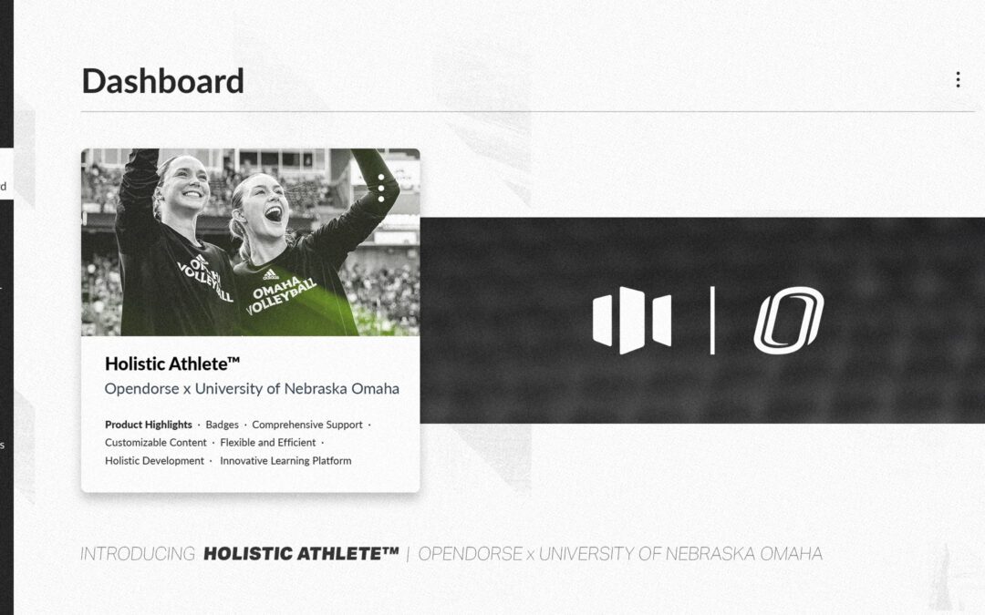 The University of Nebraska at Omaha and Opendorse Announce Strategic Partnership for Holistic Student-Athlete Education Model 