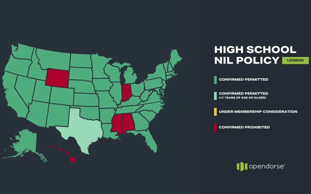 High School NIL: State-by-state regulations for name, image and likeness rights